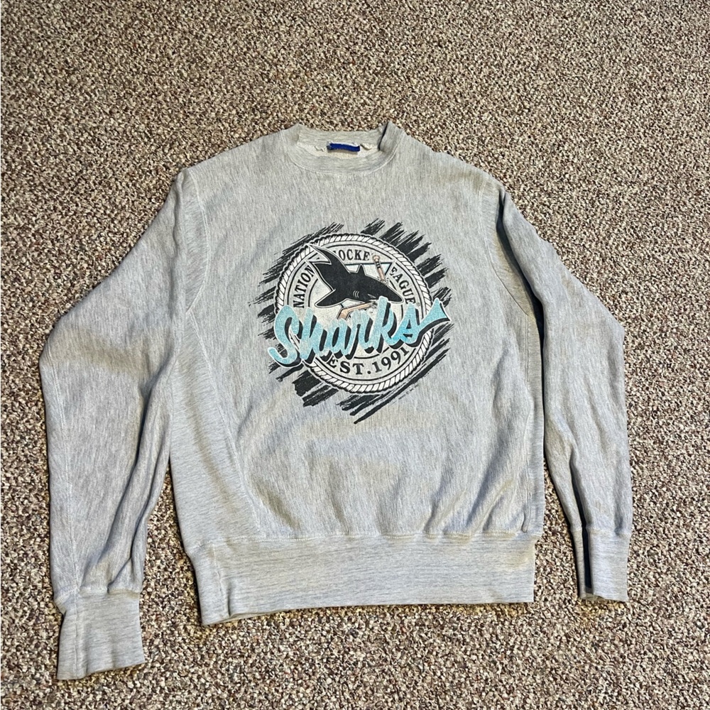 Vintage San Jose sharks sweatshirt